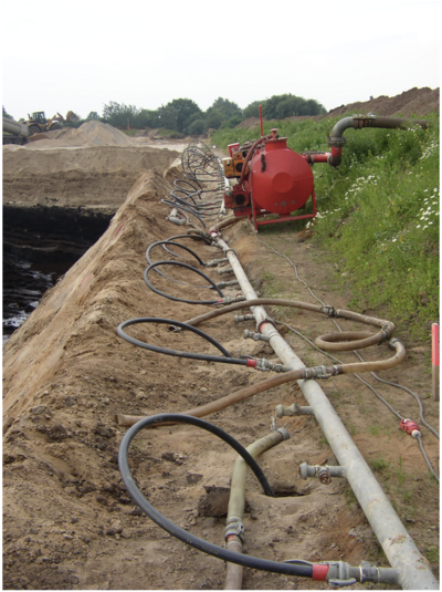 Grundwasserabsenkung_Vakuumentwaesserung
